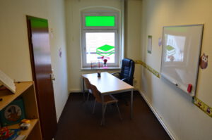 Grundschulraum bei Nachhilfe Nimmich in Bitterfeld.